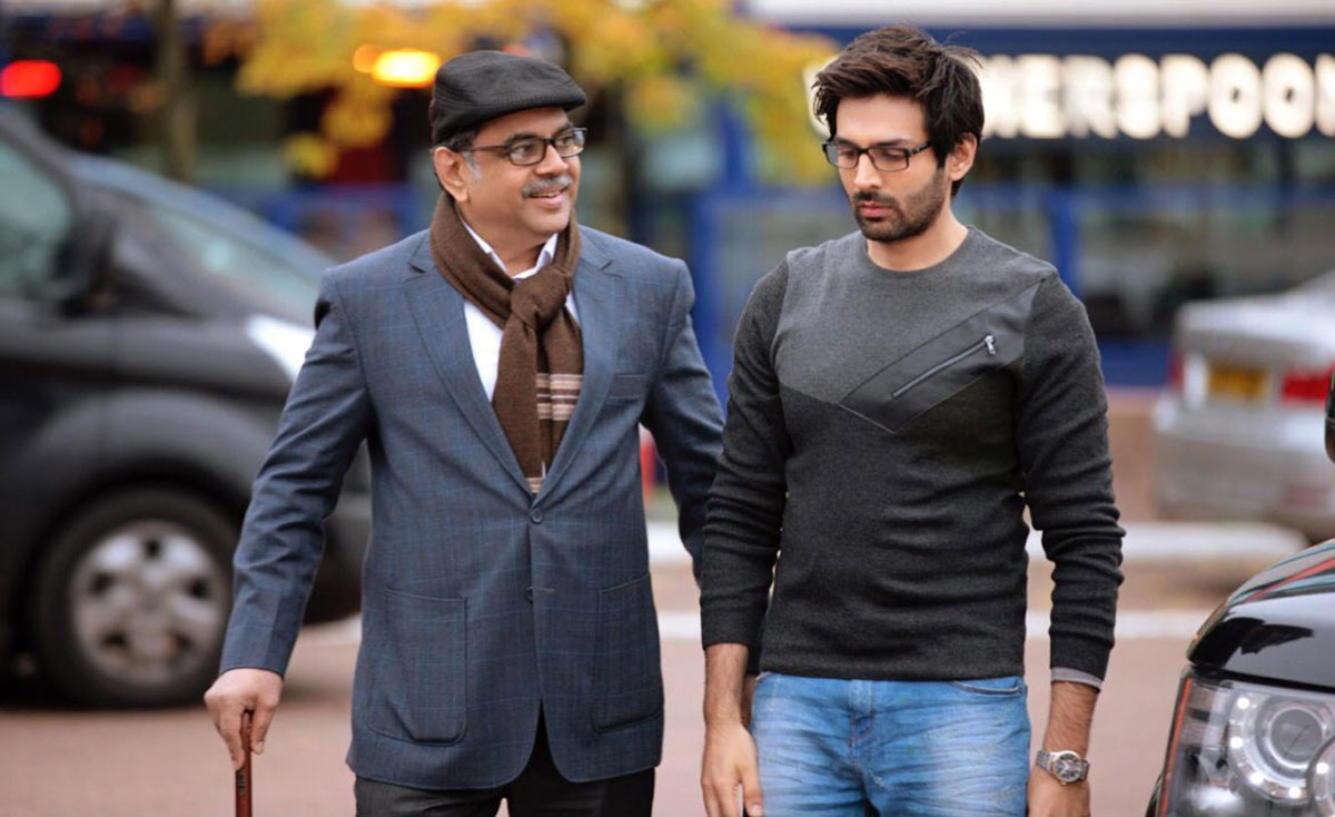 Paresh rawal and kartik aaryan take comedy to next level with guest iin london