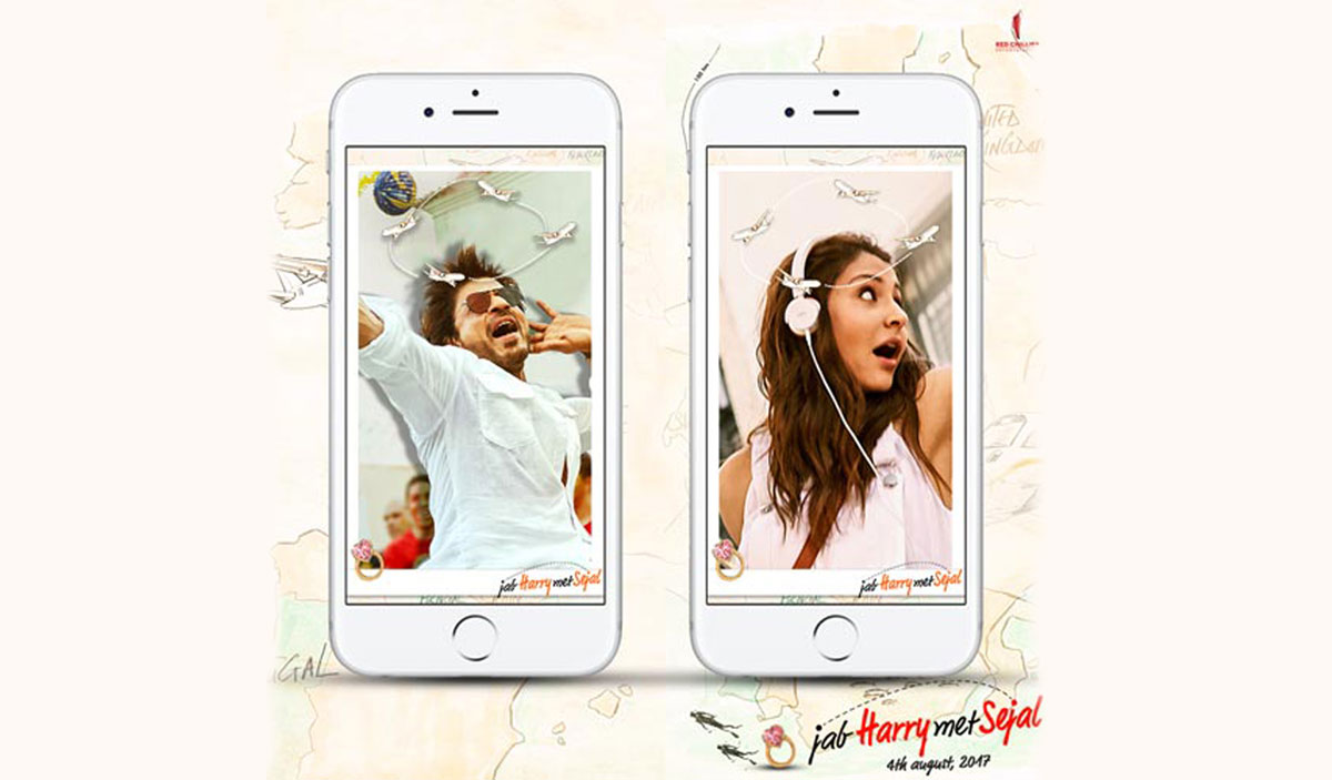 Harry & sejal get their own facebook camera effect