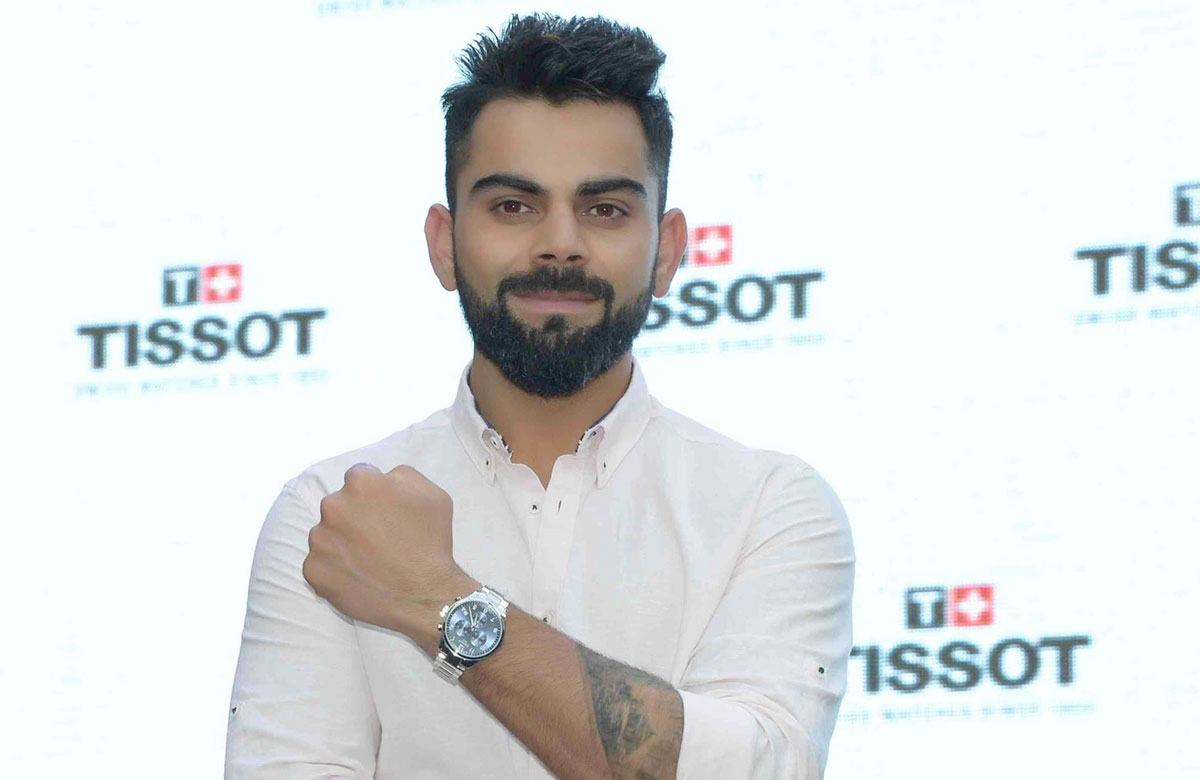 Tissot Launches New Boutique With Brand Ambassador Virat Kohli