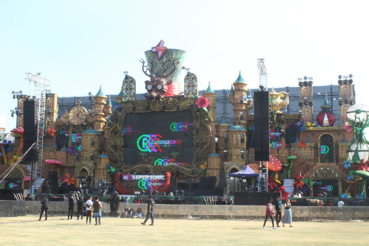 High ‘Temperature’ at Vh1 Supersonic