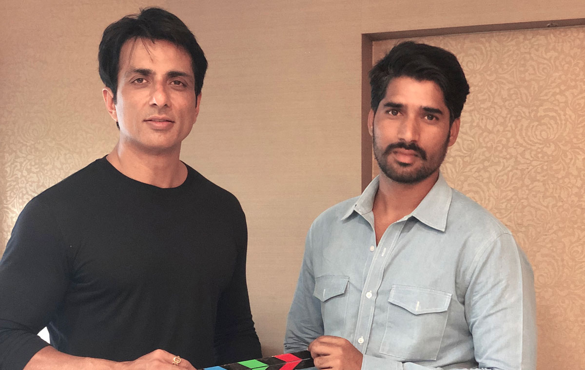 Sonu Sood Gives Mahurat Clap For Salman Society