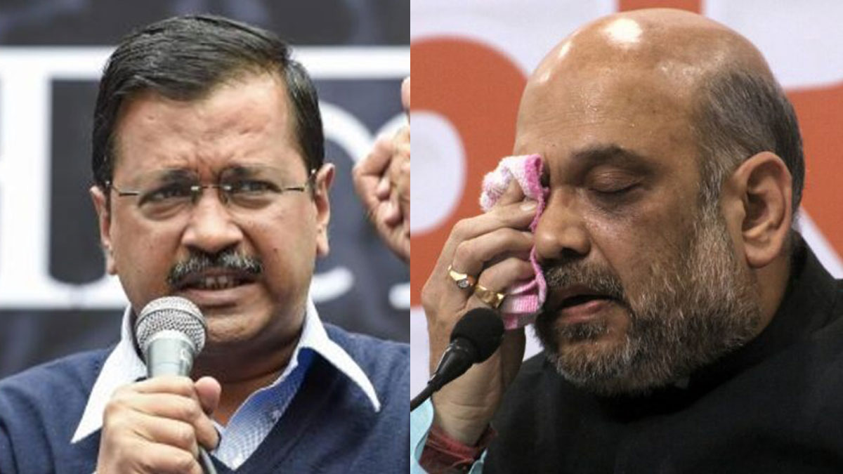 The AAP has asked for Home Minister Amit Shah to be banned from campaigning for 48 hours