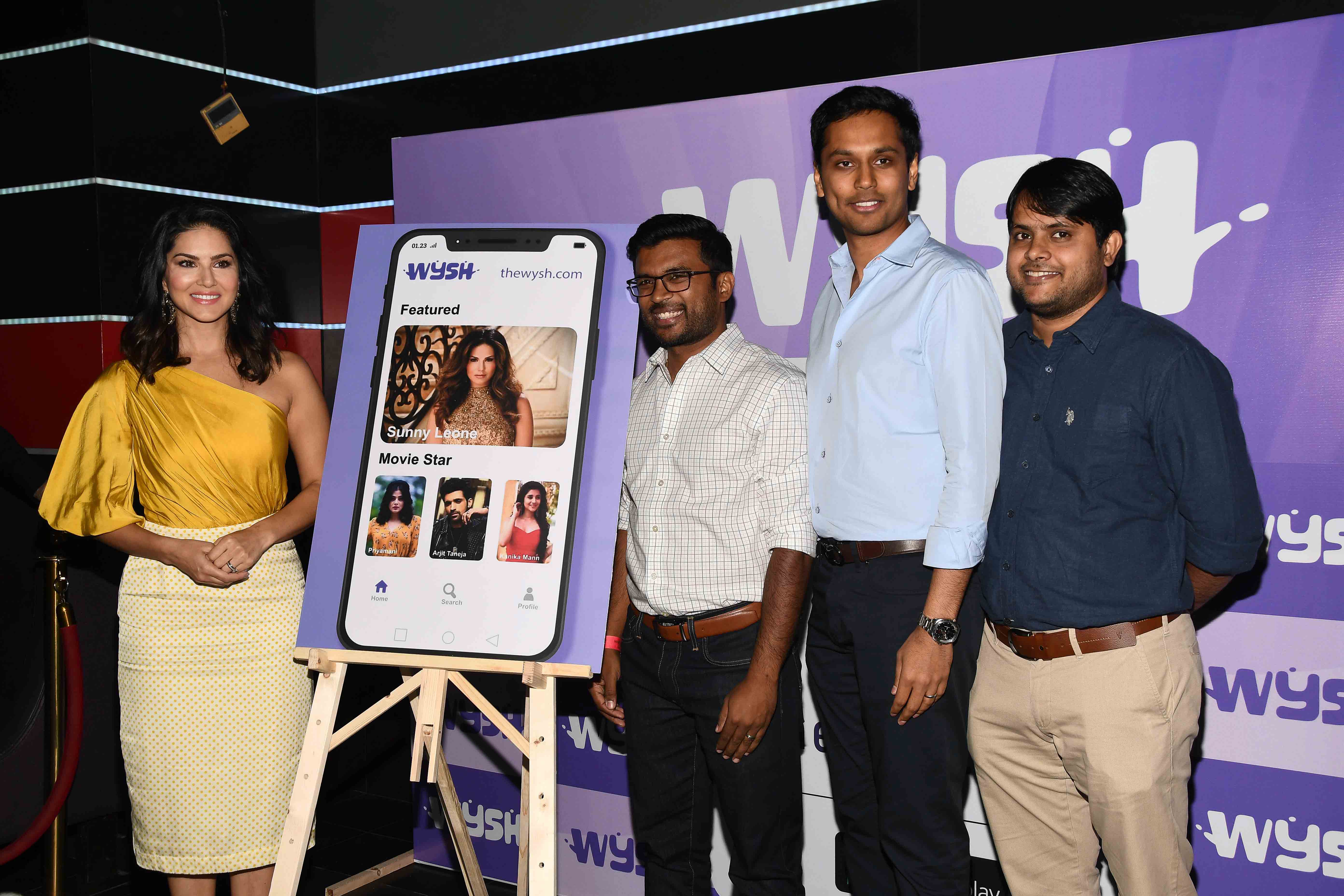 A Two Way Celebrity Engagement App inauguarated by Sunny Leone
