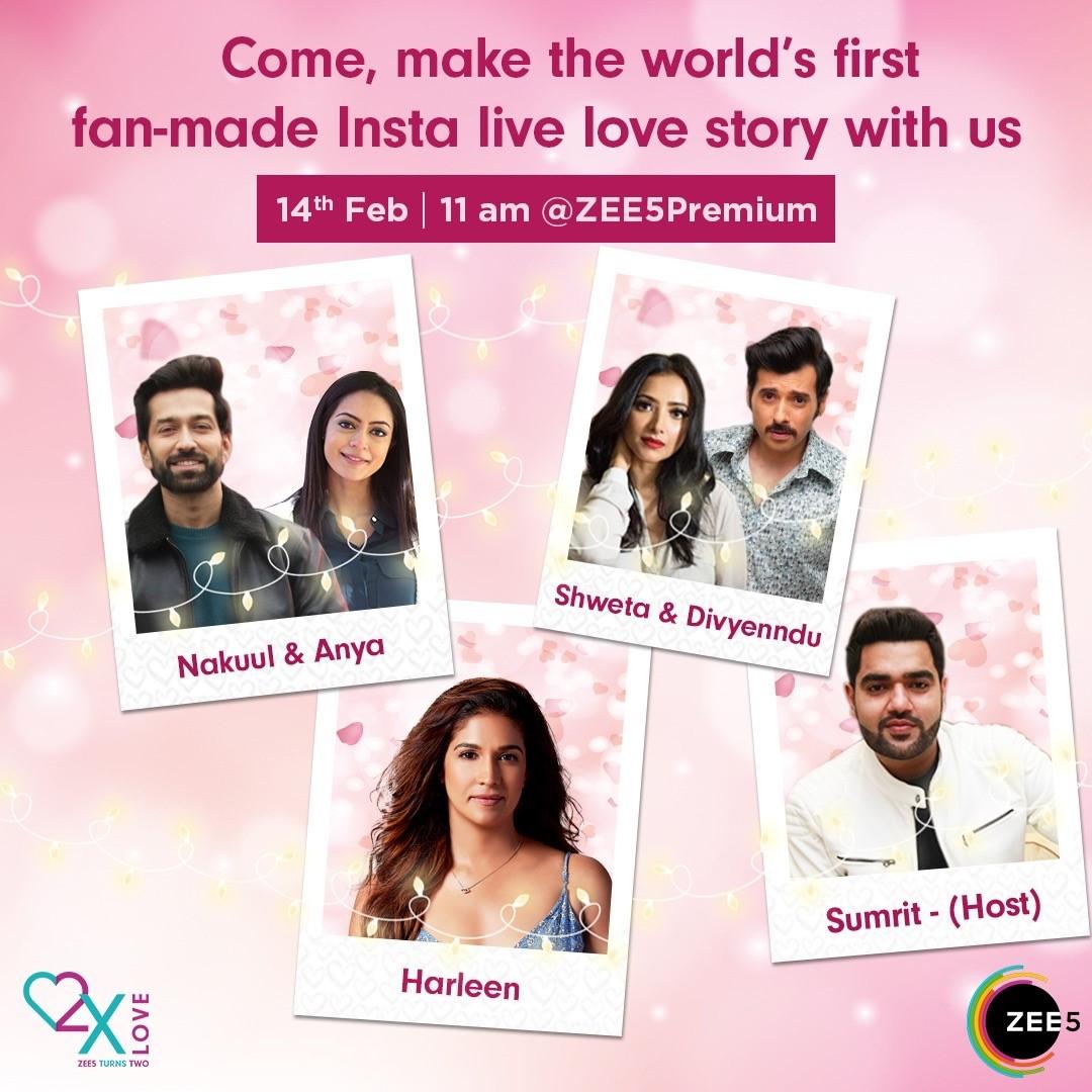 ZEE5 celebrates birthday on a Valentine’s Day