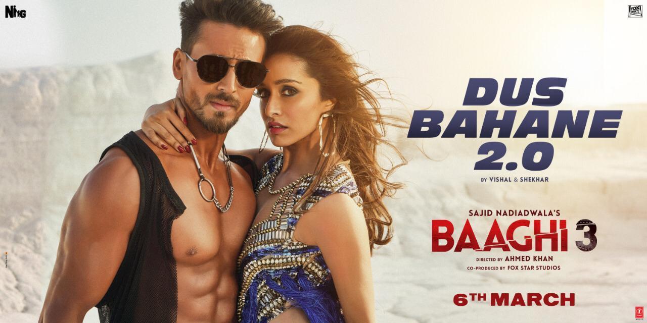 Remixed version of ‘Dus Bahane’ in ‘Baaghi 3’