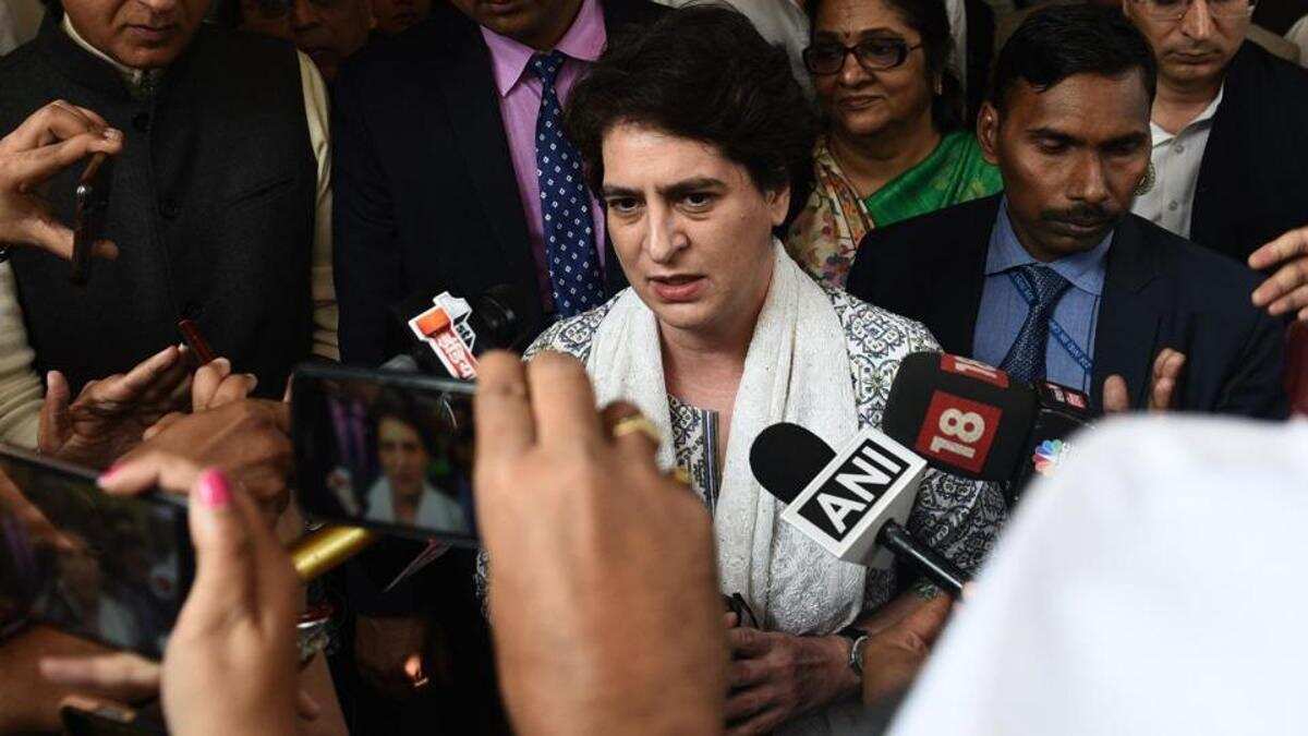 Priyanka Gandhi Demands Amit Shah’s Resignation