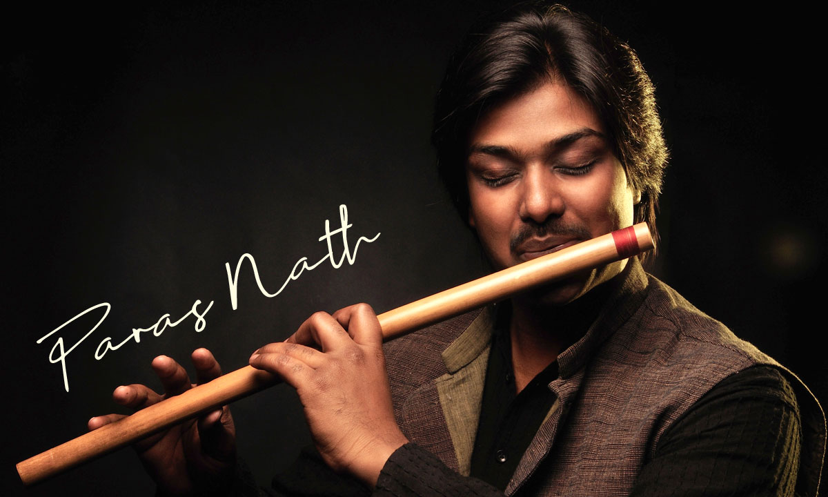 Flute player Paras Nath believes that music of the ‘Bansuri’ can calm anxiety and depression