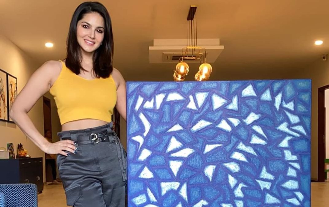 Sunny Leone’s lockdown piece of art