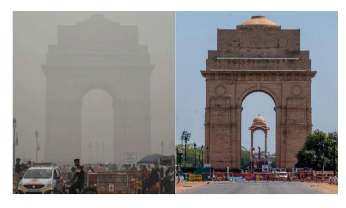 A Dramatic Impact On India’s Air Pollution Amidst Coronavirus Lockdown