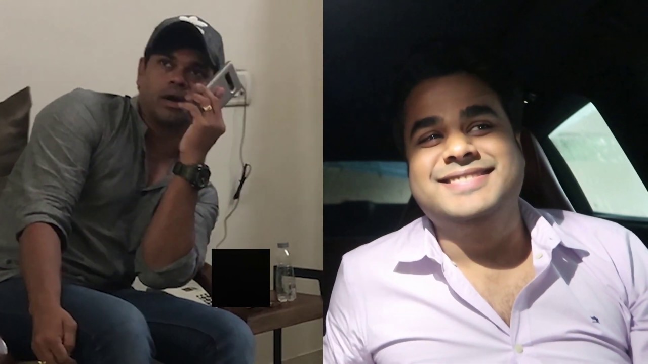 Exclusive Release – Actor Rohit Gupta pranks Siddharth Jadhav