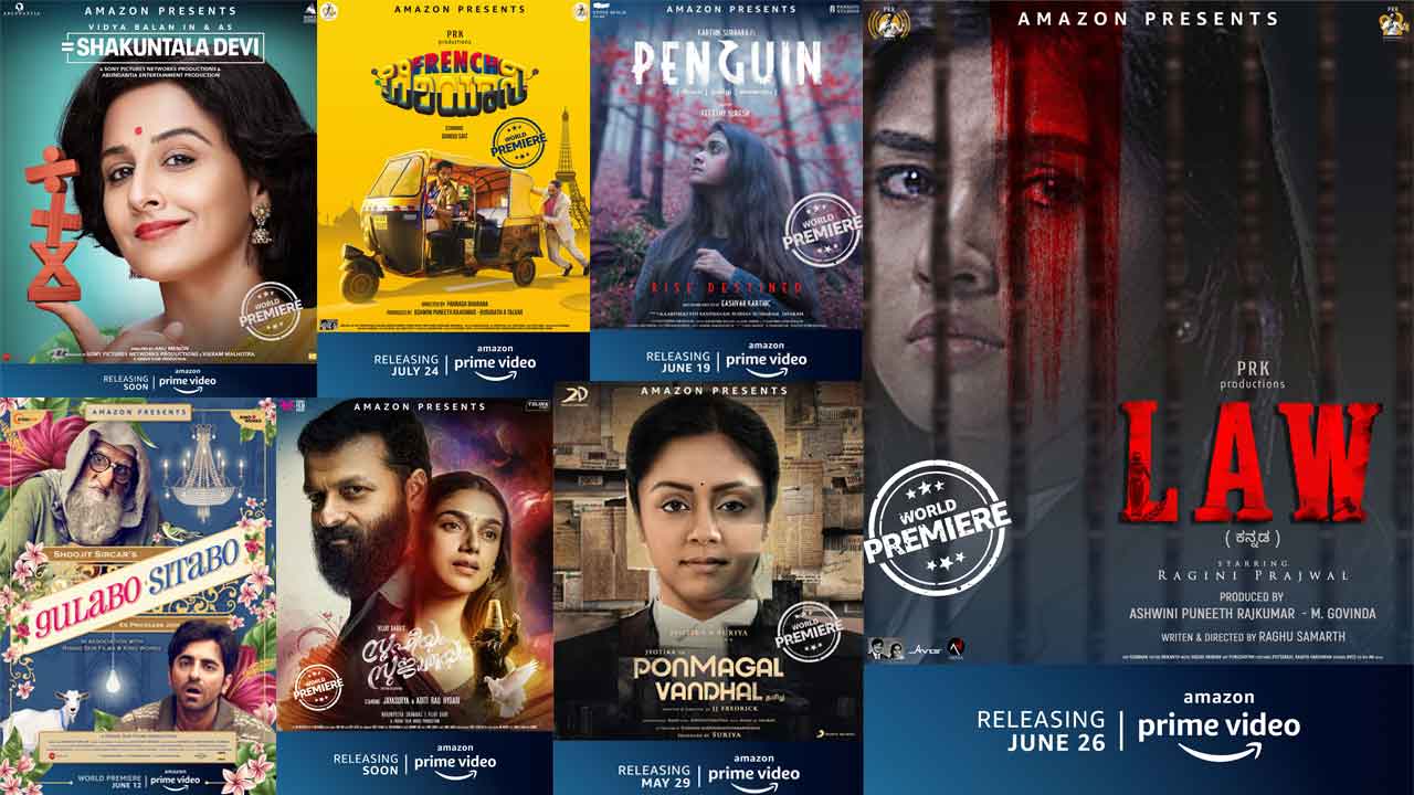 Seven highly anticipated Indian movies to premiere on Amazon Prime Video