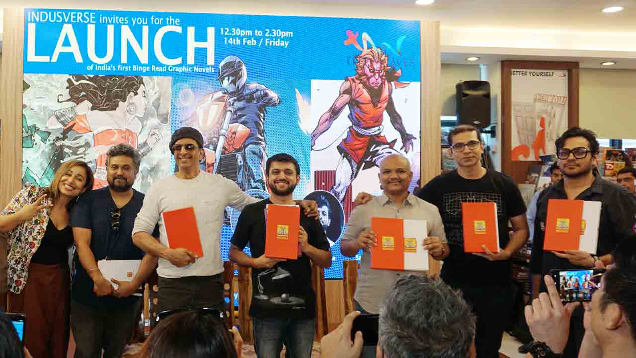 Arunabh Kumar’s Comic Book venture launched by Vasan Bala and Jaaved Jaafri