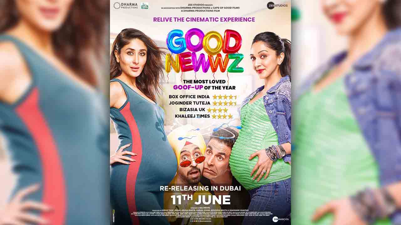Good Newwz is all set to re-release in theatres across Dubai