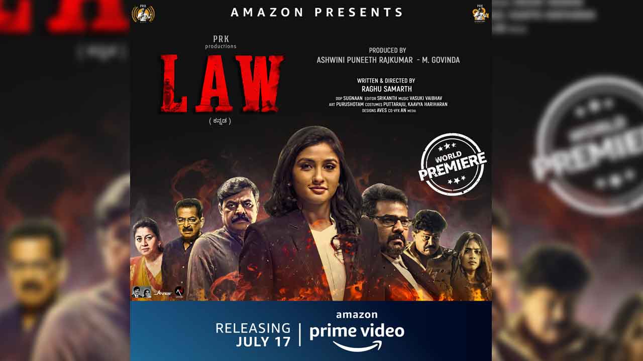 Kannada film Law to premiere on Amazon Prime Video