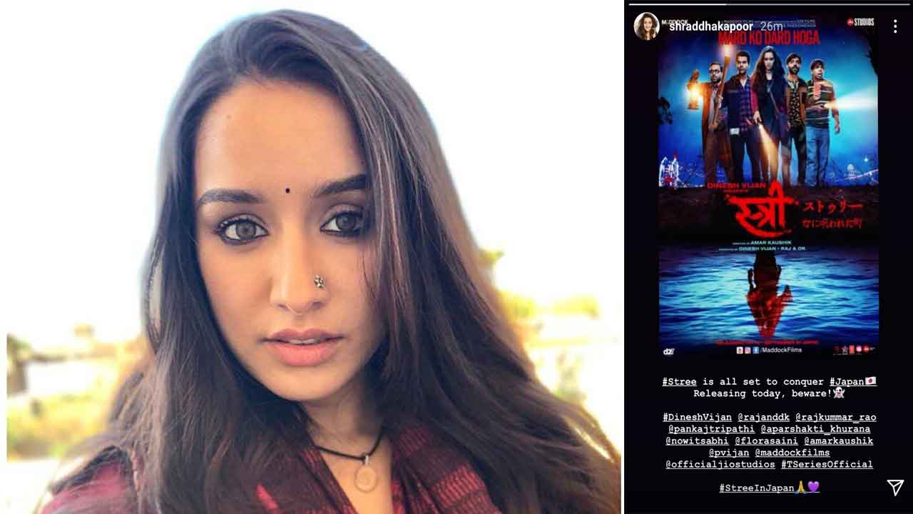 “Stree” starring Shraddha Kapoor is all set to release in Japan