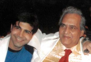 Sujoy Mukerji and his father Joy Mukerji