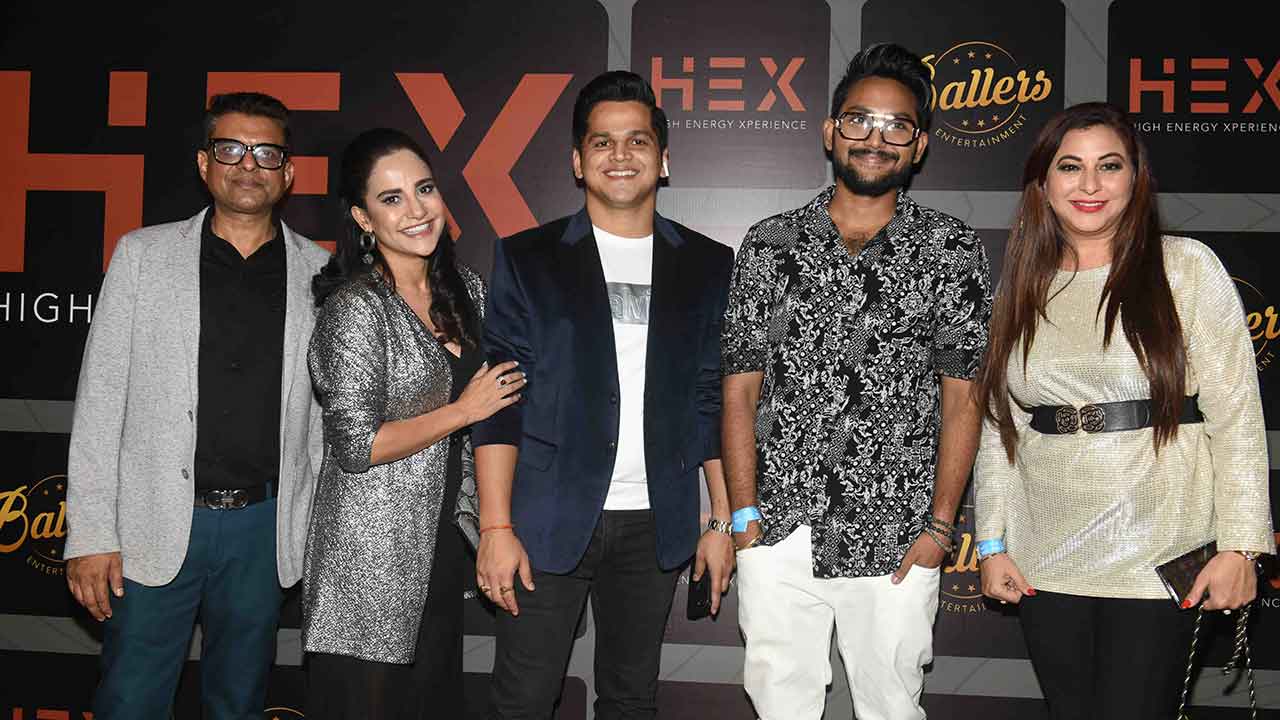 A new club, ‘Hex – High Energy Experience’, launched amidst heavy celebrities presence!