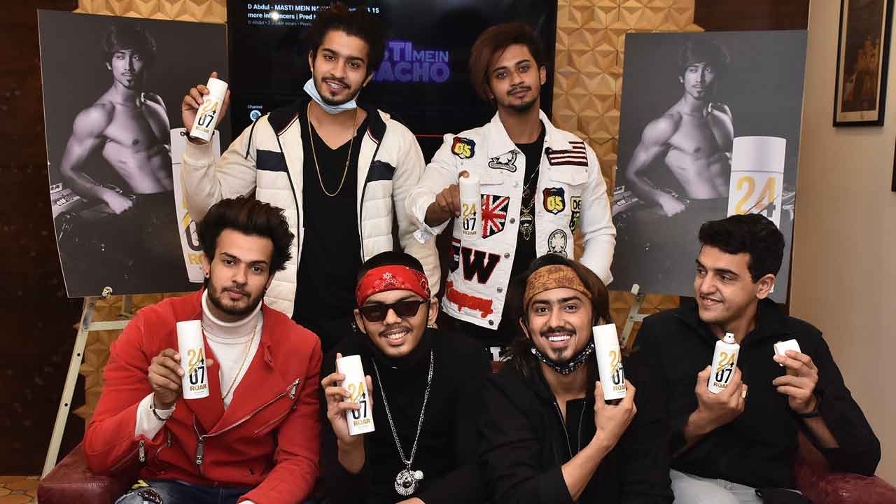 Indian digital superstar, Adnaan Shaikh has launches 2407 Roar deodorant