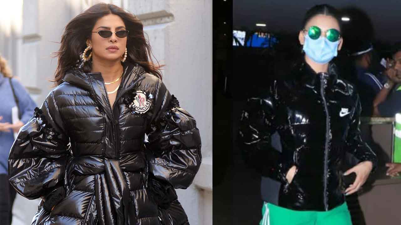 Is it chilly in Bollywood? Check out Urvashi and Priyanka’s leather jackets