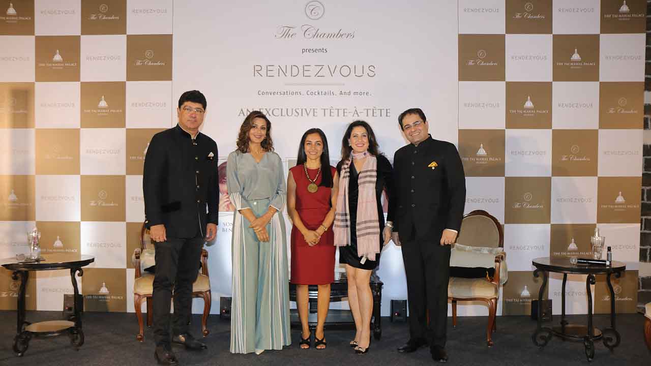 The Chambers’ ‘Rendezvous’ hosts Nandini Somaya Sampat, Amrita Raichand and Sonali Bendre!