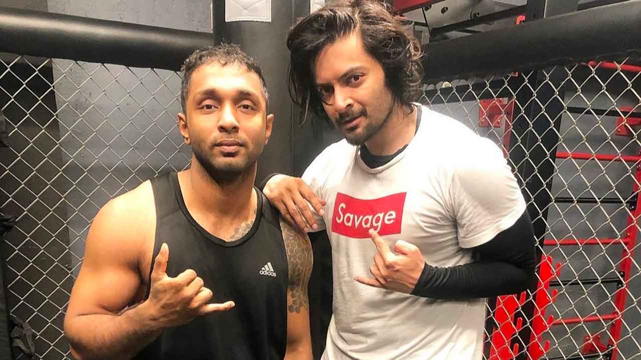 Ali Fazal takes to kickboxing