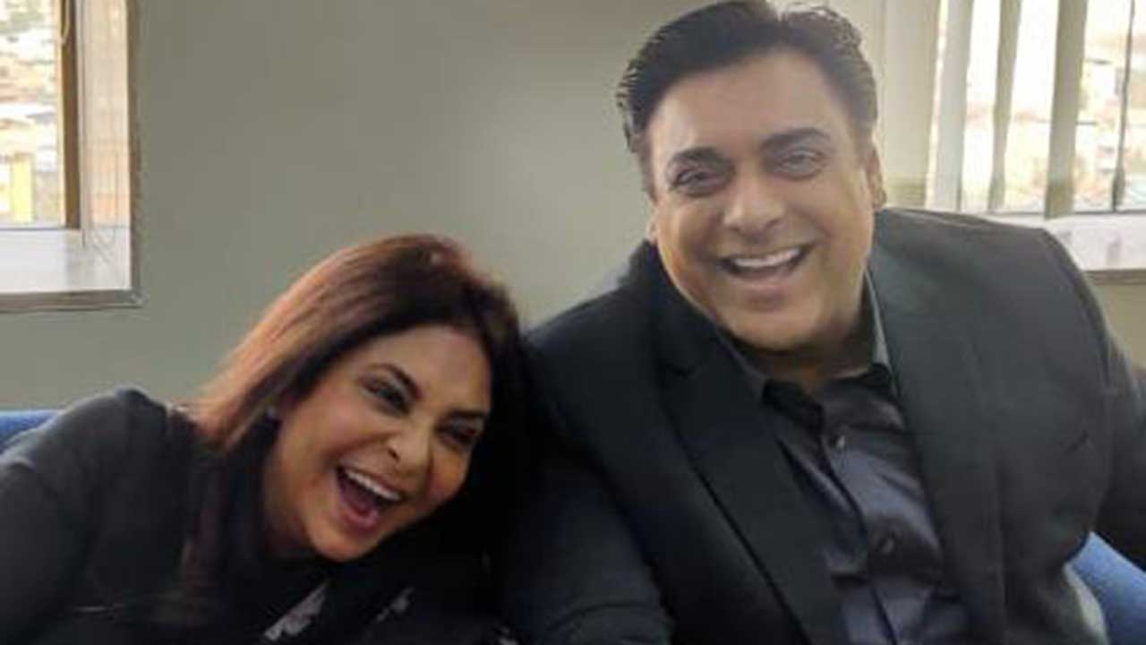 On the sets of ‘Human’, Ram Kapoor pulls Shefali’s leg!