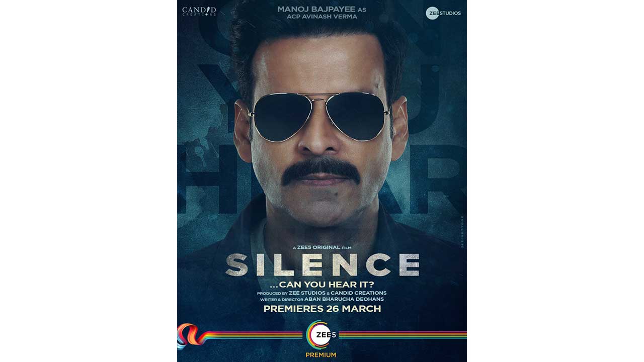 Manoj Bajpayee’s first look from ‘Silence… Can you hear it?’ revealed!