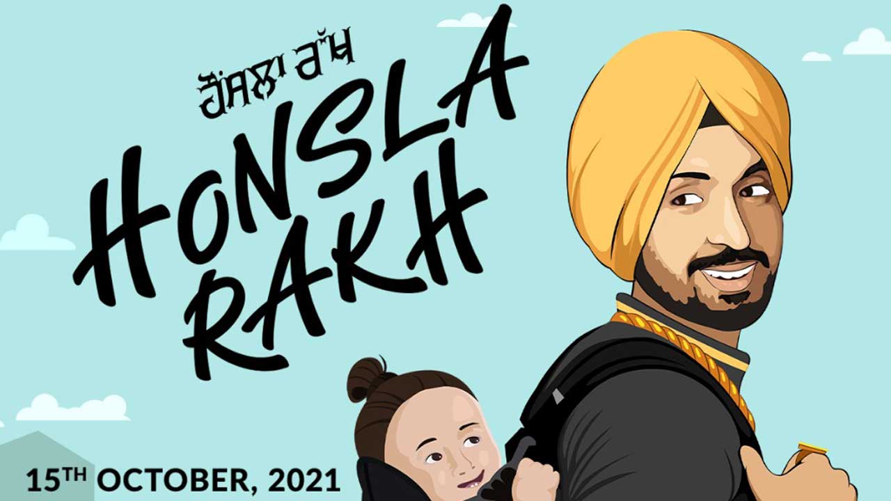 Diljit Dosanjh turns producer with ‘Honsla Rakh’