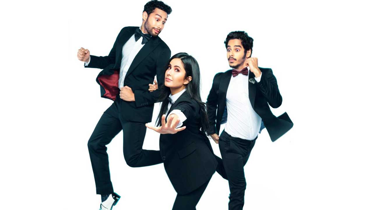 Siddhant Chaturvedi, Ishaan Khattar and Katrina Kaif