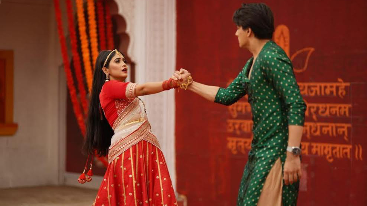 Shivangi Joshi and Mohsin Khan