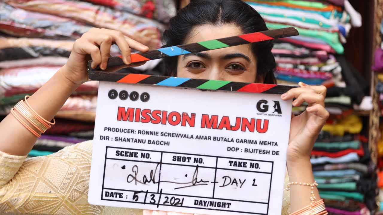 National crush Rashmika Mandanna joins Sidharth Malhotra for the shoot of ‘Mission Majnu’