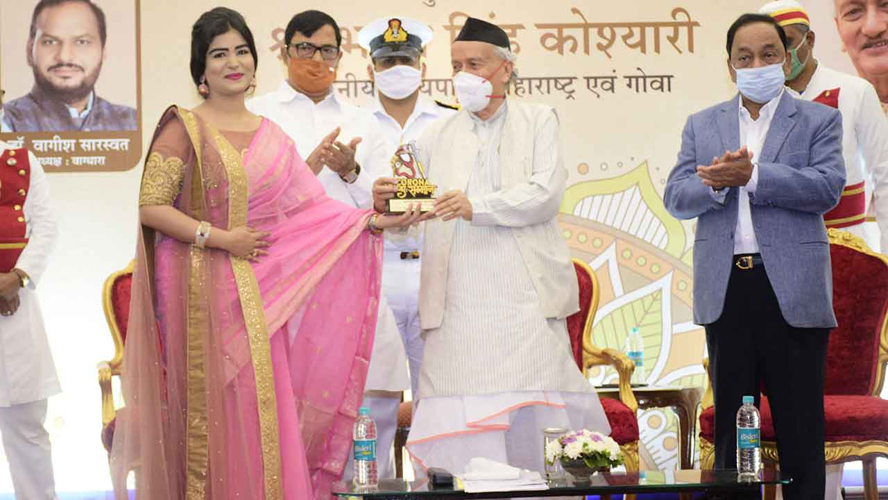 Actor and Corona warrior Shikha Malhotra conferred with Vagdhara NavRatna Samman 2021