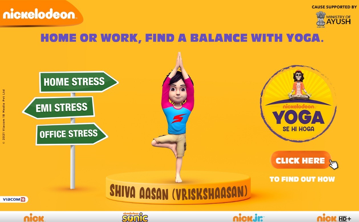 To instil a healthy lifestyle in the young viewers Nickelodeon starts ‘Yo ga Se Hi Hoga’ campaign!