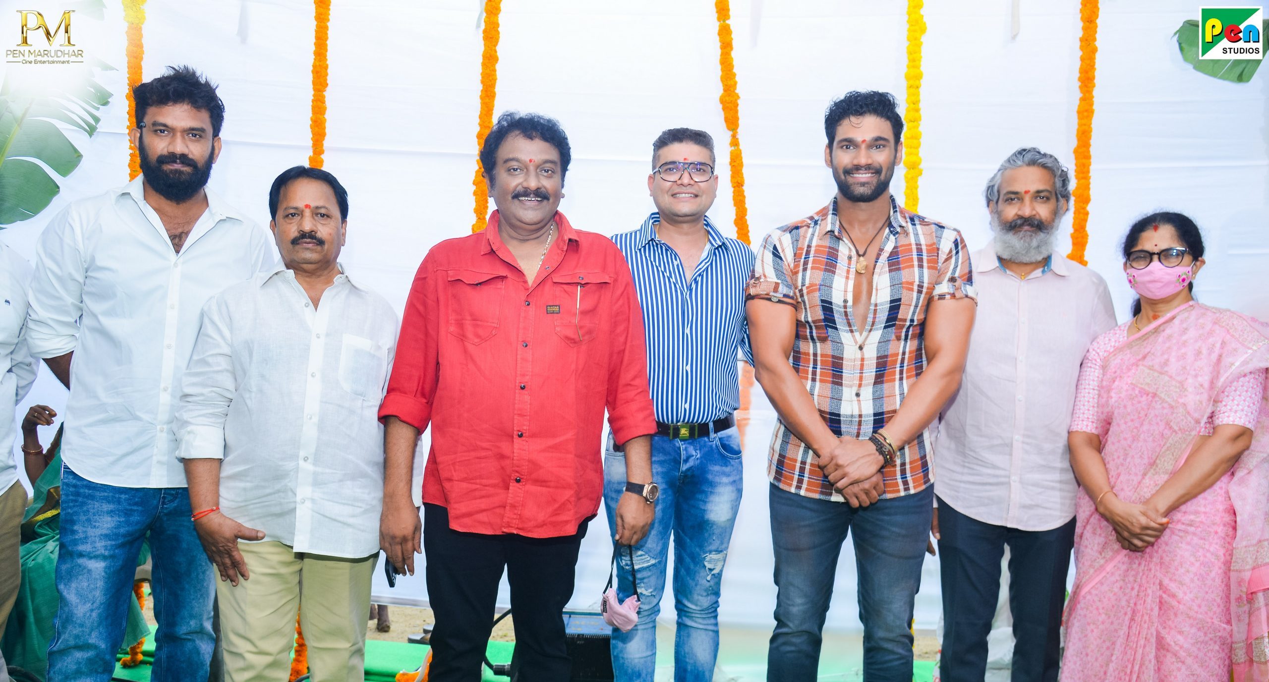 SS Rajamouli gives Muhurt Clap for Bellamkonda Sai Sreenivas’s Bollywood debut movie!