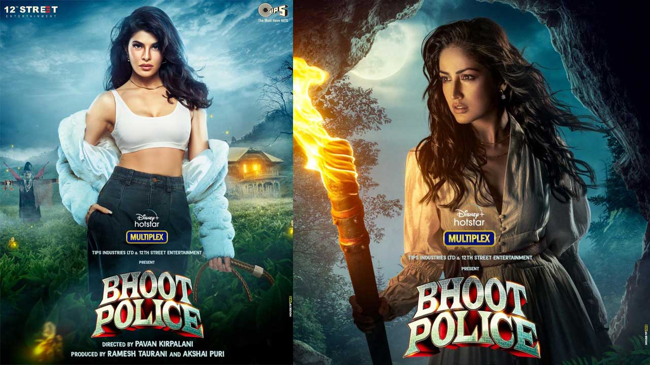 Jacqueline Fernandez and Yami Gautam’s first look from ‘Bhoot Police’ released!