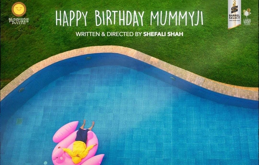 Shefali Shah launches the latest poster of her short film, ‘Happy Birthday Mummyji’!