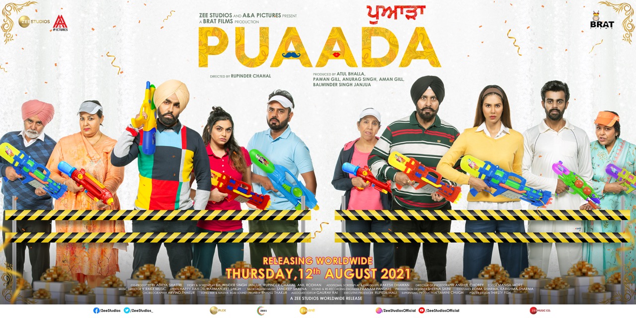 Ammy Virk and Sonam Bajwa starrer ‘Puaada’ to finally release in cinemas worldwide after over 17 months!!
