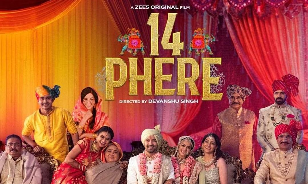 A foot-tapping number ‘Chamak’ to start the party with ‘14 Phere!’