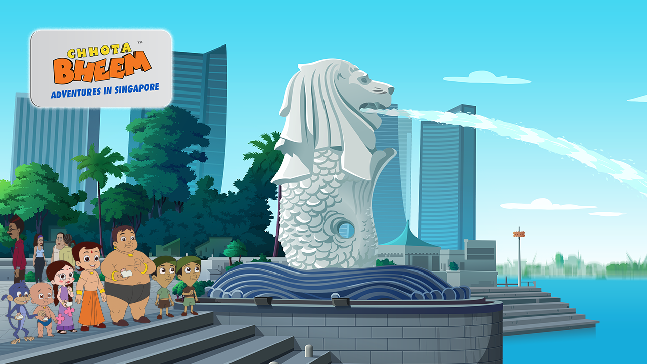 The Singapore Tourism Board, in partnership with Voot Kids, presents “Chhota Bheem  – Adventures in Singapore”!