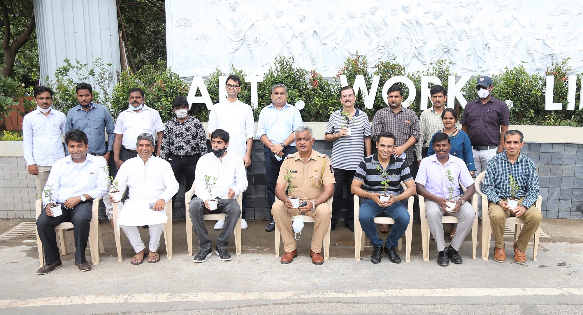 Integrow Asset Management launches Juhu Traffic Island Beautification project!