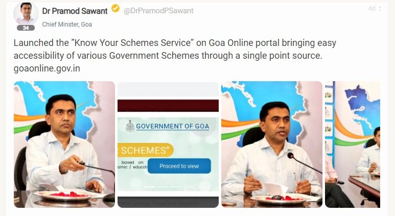 Hon’ble Chief Minister of Goa, Dr Pramod Sawant, joins the Koo App!