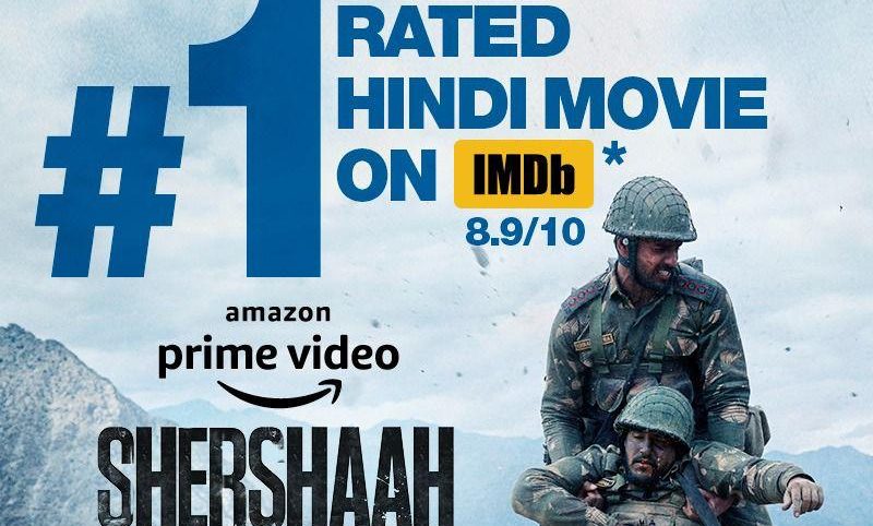 With IMDb rating of 8.9, ‘Shershaah’ becomes the most popular original language film!