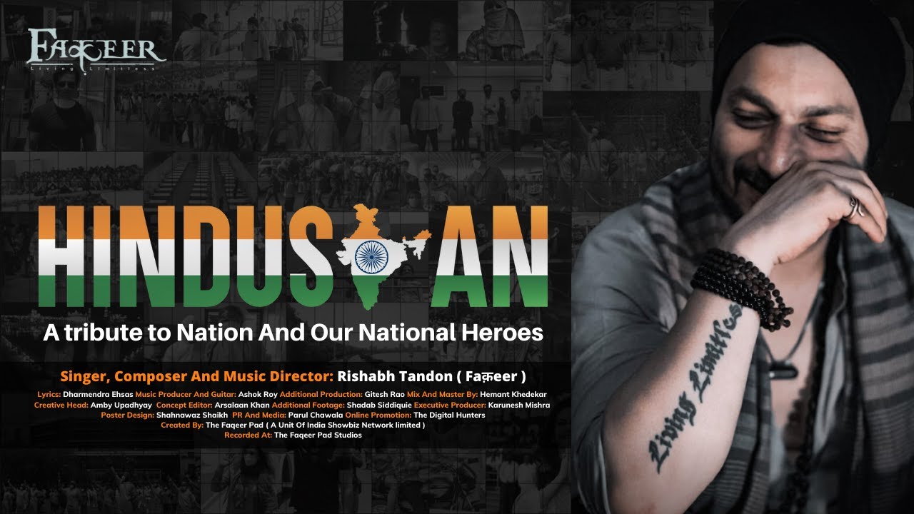 Rishabh Tandon’s heartfelt musical tribute ‘Hindus tan’ dedicated to the corona warriors and soldiers!