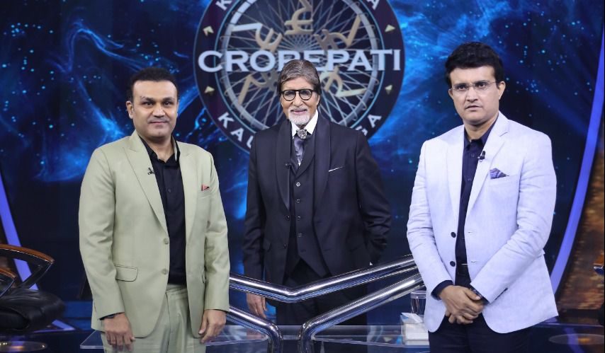 Cricket special episode in Kaun Banega Crorepati headlined by Sourav Ganguly and Virender Sehwag!