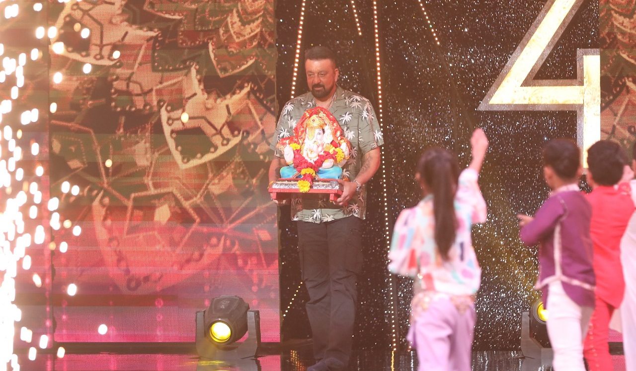 The Ganpati Special episode with Sanjay Dutt, this weekend, on Super Dancer Chapter 4!
