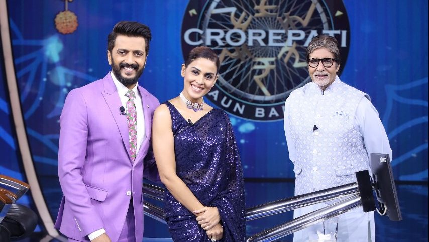 Riteish Deshmukh will be seen proposing to Genelia D’Souza in Ami tabh Bachchan’s iconic film ‘Amar Akbar Anthony’s’ style in KBC13!