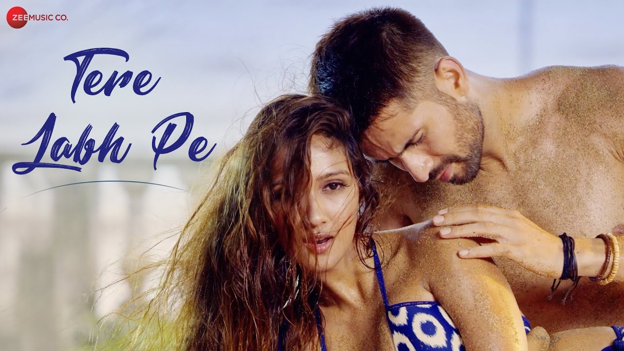 The short musical story has been captured in the beautiful beach location and by the pool In  ‘Tere Labh Pe’!