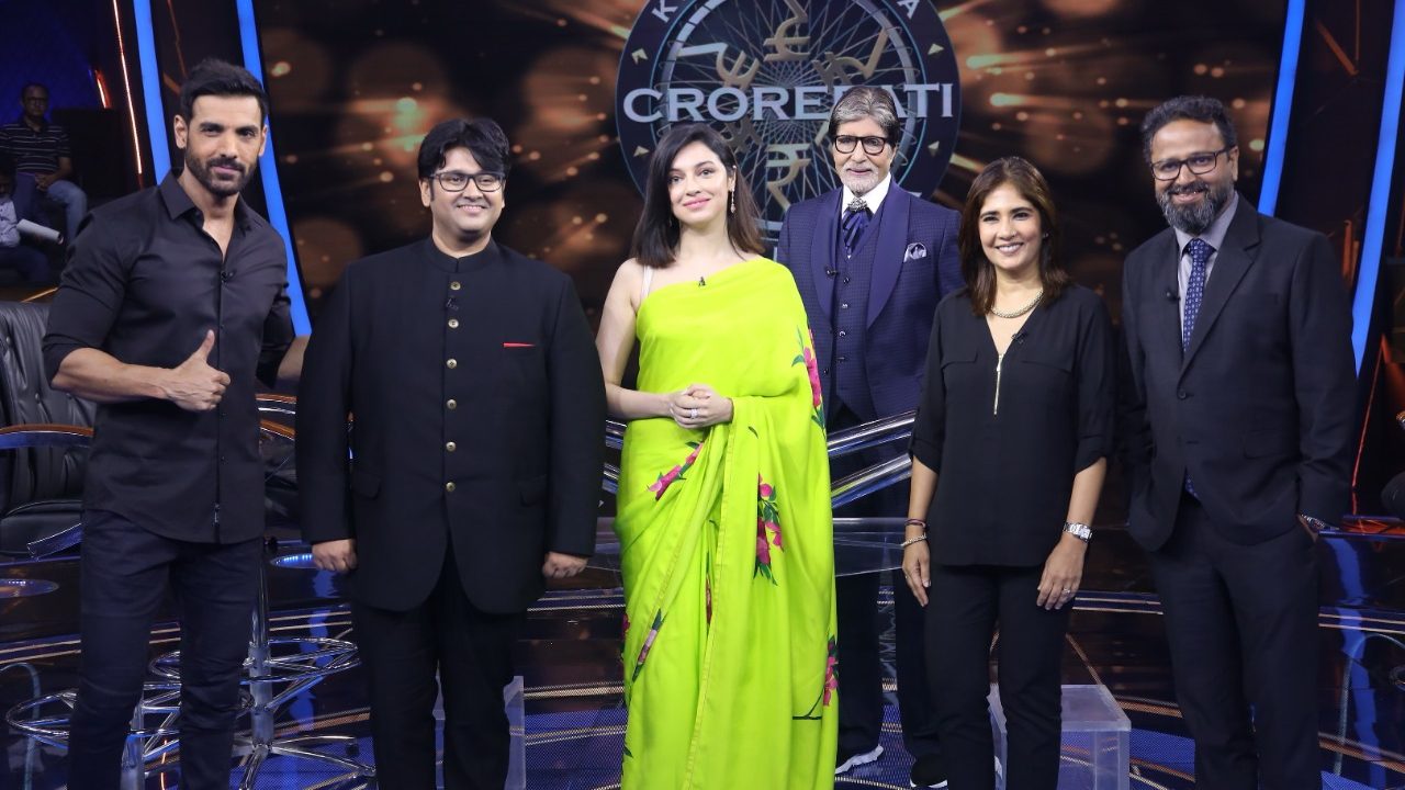 John Abraham, Divya Khosla Kumar and Nikkhil Advani to brighten up KBC 13’s Shaandaar Shukravaar episode!