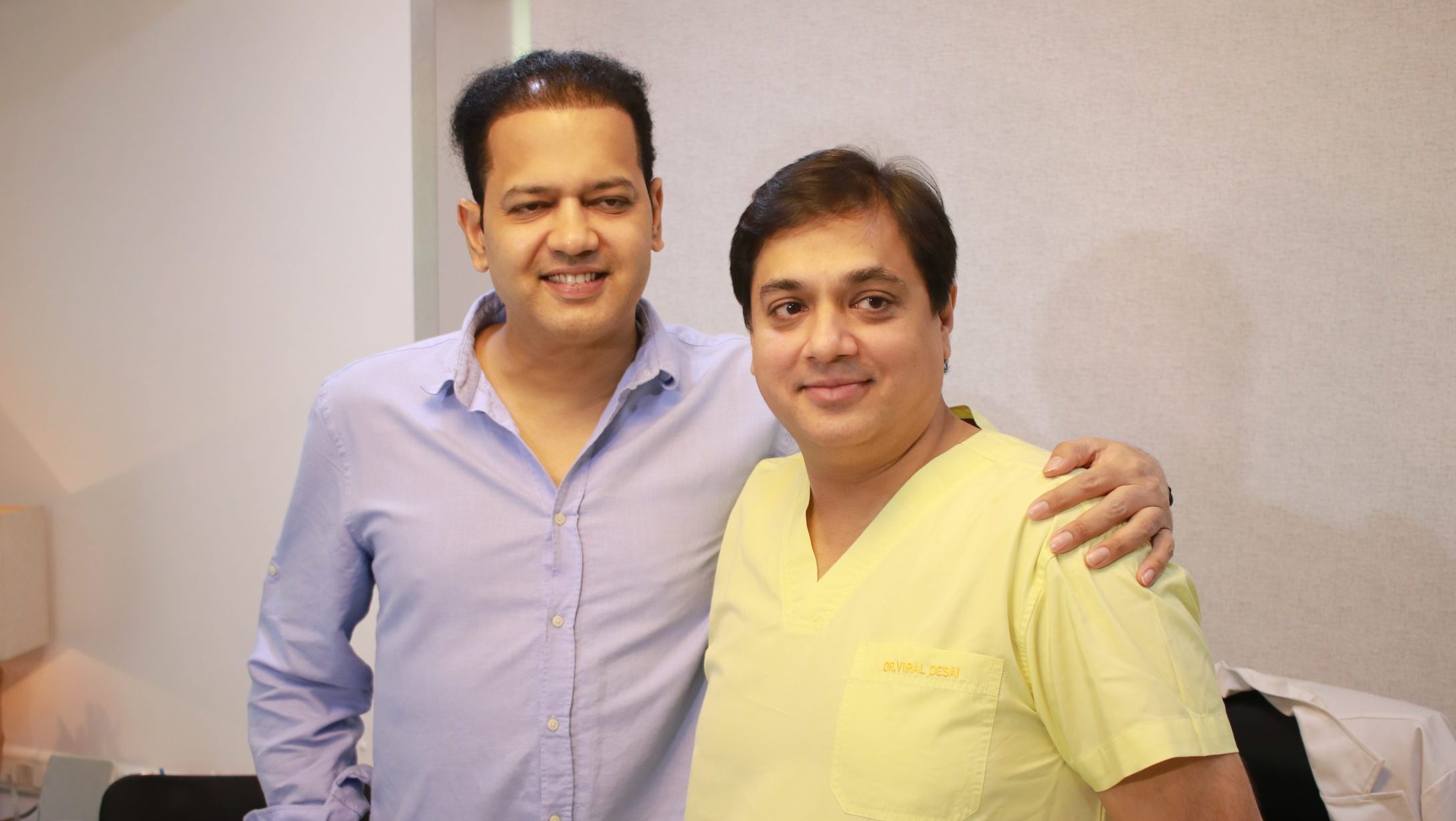 Rahul Mahajan now has a younger and radiant face, thanks to Celebrity cosmetic and plastic surgeon Dr. Viral Desai!