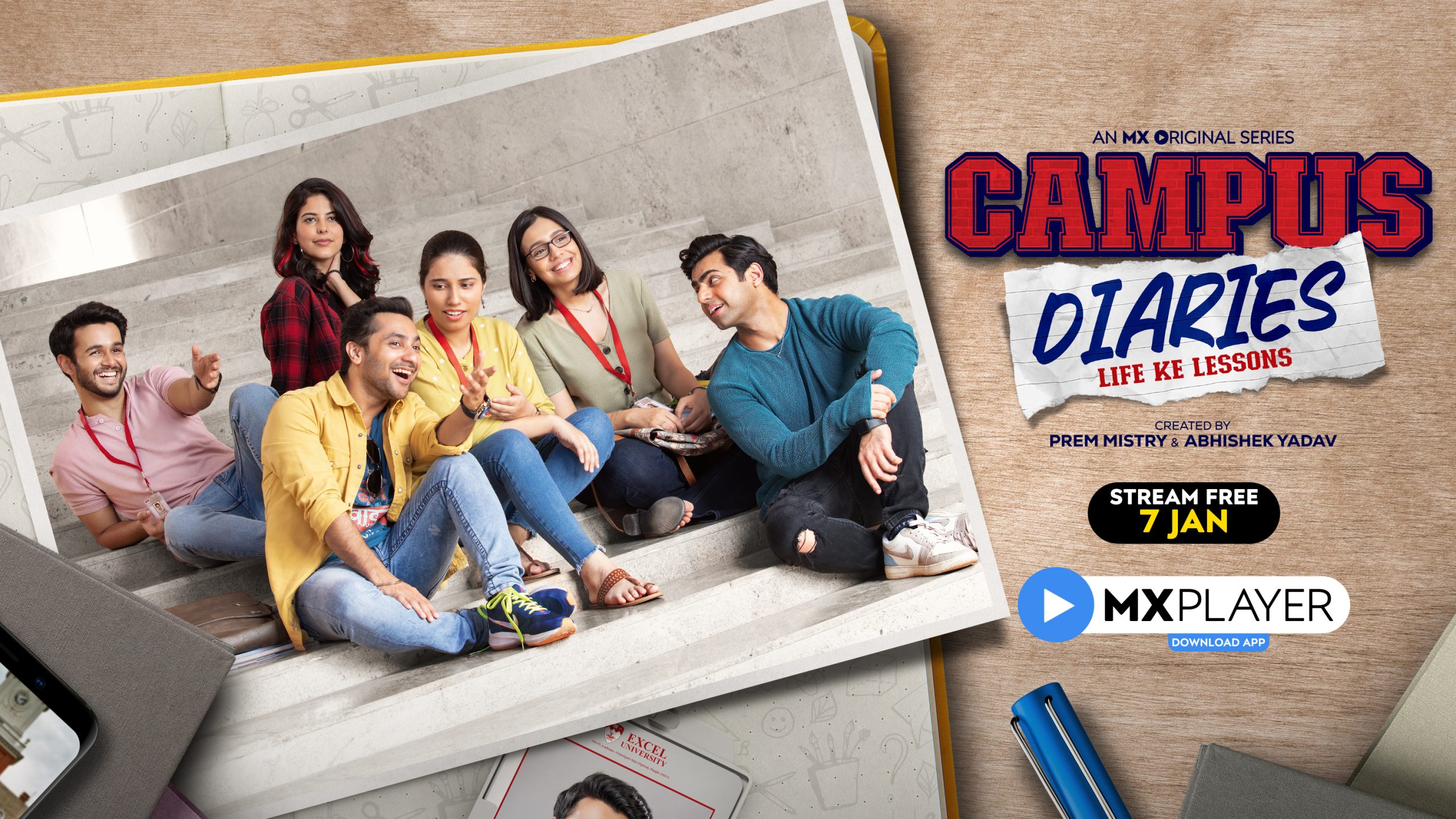 Actor #RitvikSahore and #HarshBeniwal reminisce about their college days while shooting #CampusDiaries!